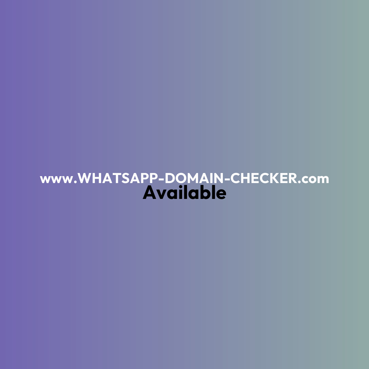 Real-Time Domain Checker Preview