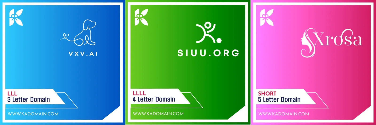 Kadomain, a Premium Marketplace for 4-Letter Domain Collections